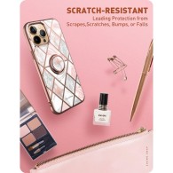 Калъф SUPCASE IBLSN COSMO SNAP за IPHONE 13 PRO, Marble pink