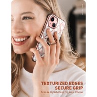 Калъф SUPCASE IBLSN COSMO SNAP за IPHONE 13, Marble pink