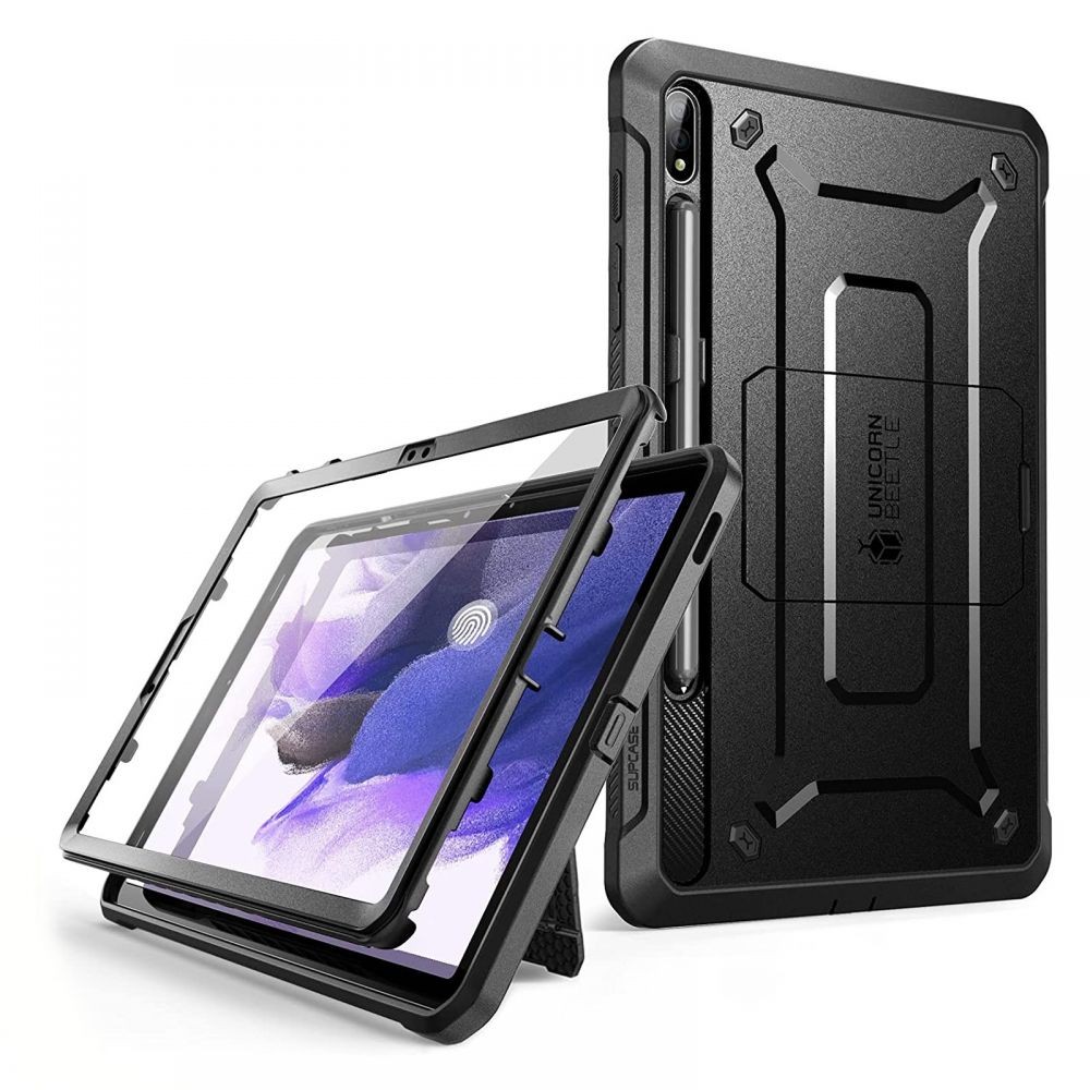 Калъф SUPCASE UNICORN BEETLE PRO за SAMSUNG GALAXY TAB S7 FE 5G 12.4 T730/T736B, Черен