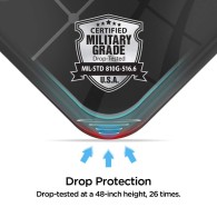 Spigen Rugged Armor удароустойчив силиконов (TPU) калъф за OnePlus 7 Matte, Black