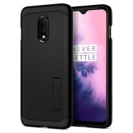 Spigen Tough Armor хибриден кейс с най-висока степен на защита Tech за OnePlus 7, Black