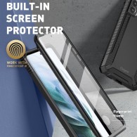 Калъф SUPCASE CLAYCO XENON за SAMSUNG GALAXY S21, Черен