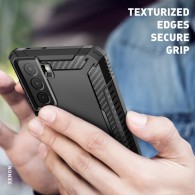 Калъф SUPCASE CLAYCO XENON за SAMSUNG GALAXY S21, Черен