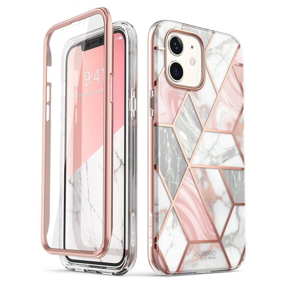 Калъф SUPCASE COSMO за IPHONE 12 MINI, Marble