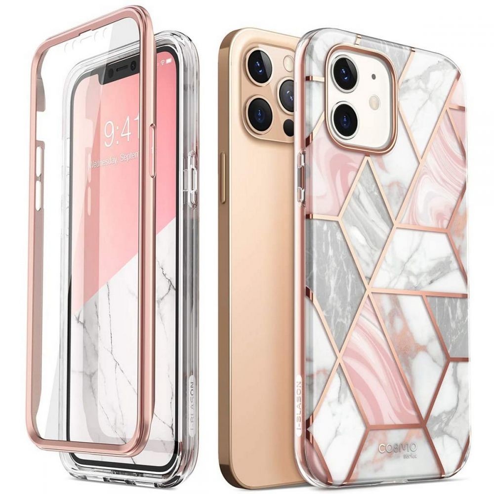 Калъф SUPCASE COSMO за IPHONE 12/12 PRO, Marble