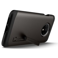Spigen Tough Armor хибриден кейс с най-висока степен на защита Tech за OnePlus 7T, Gunmetal