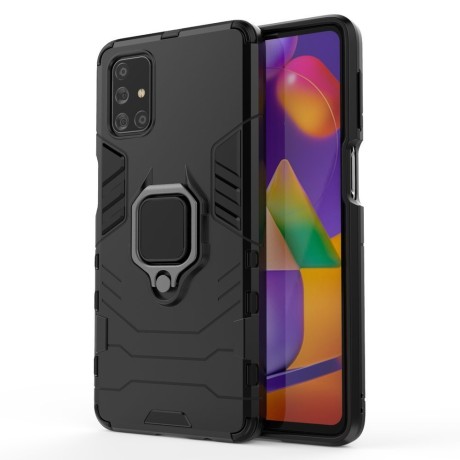 Ring Armor Case Kickstand за Samsung Galaxy M51 black