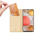 Калъф DUX DUCIS Skin Pro Bookcase type case for Samsung Galaxy A42 5G golden