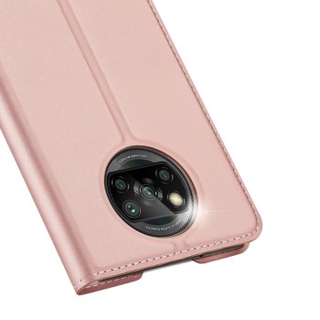 Калъф DUX DUCIS Skin Pro Bookcase type case for Xiaomi Poco X3 NFC pink