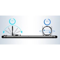 Стойка с пръстен Ugreen self-adhesive ring holder kickstand (LP133 30435), Черен