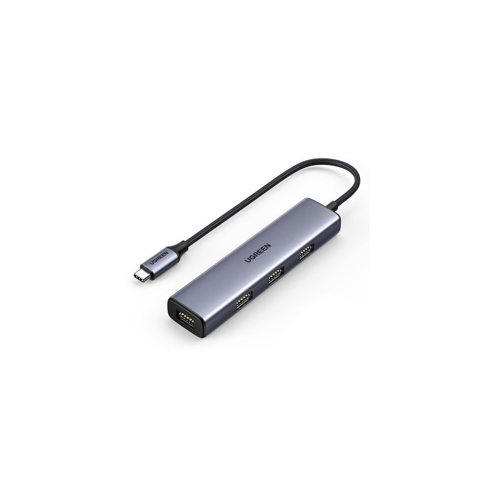Хъб Ugreen USB Type C - 4x USB 3.2 Gen 1, Hub (CM473 20841), Silver