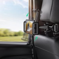 Поставка за таблет и телефон Ugreen Backseat Car Mount Adjustable Headrest (80627 LP362), Черен