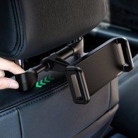 Поставка за таблет и телефон Ugreen Backseat Car Mount Adjustable Headrest (80627 LP362), Черен