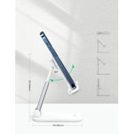 Поставка за телефон Ugreen Retractable phone holder (LP373), Бял