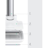 Поставка за телефон Ugreen Retractable phone holder (LP373), Черен