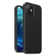 Калъф Ugreen Protective Silicone Case Soft Flexible Rubber Cover за iPhone 12 Pro/iPhone 12, Черен