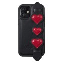 Калъф Kingxbar Sweet Series case Decorated Swarovski crystals iPhone 12 mini black