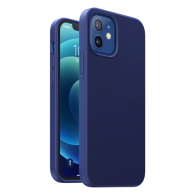 Калъф Ugreen Protective Silicone Case Soft Flexible Rubber Cover за iPhone 12 mini, Navy blue