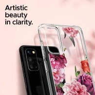 Spigen Ciel дизайнерски удароустойчив кейс за Samsung Galaxy S20, Rose Floral