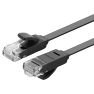 Кабел Ugreen Flat Ethernet patchcord, RJ45 Cat 6 UTP, 1000Mbps, 1m. (50173 NW102), Бял