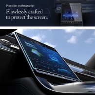 Стъклен протектор Spigen Glas.tR EZ FIT за Mercedes S-Class, 2021, Прозрачен