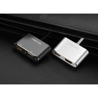 Адаптер Ugreen HDMI / VGA - mini Display Port, Full HD 1080p (MD115 20422), Черен