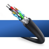 Кабел Ugreen USB 3.0 (female) - USB 3.0 (male) extension cord 1,5m. (US129 30126), Черен
