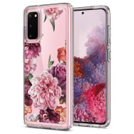 Spigen Ciel дизайнерски удароустойчив кейс за Samsung Galaxy S20, Rose Floral