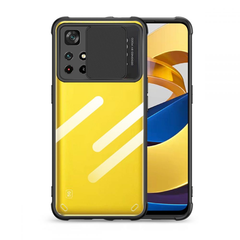 Калъф TECH-PROTECT CAMSHIELD за XIAOMI POCO M4 PRO 5G, Черен