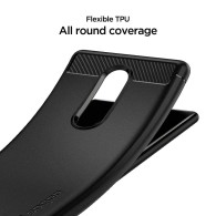 Spigen Rugged Armor удароустойчив силиконов (TPU) калъф за Sony Xperia 1, Matte Black