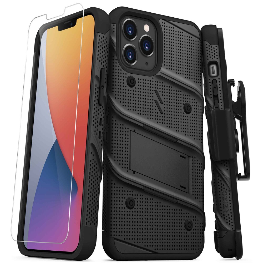 Калъф ZIZO BOLT Bundle за Apple iPhone 13 mini, Black