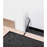 Кабел Ugreen flat Ethernet patchcord cable RJ45 Cat 6 UTP 1000 Mbps 1m (NW101 50184), Черен