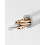 Кабел Ugreen flat Ethernet patchcord cable RJ45 Cat 6 UTP 1000 Mbps 1m (NW101 50184), Черен