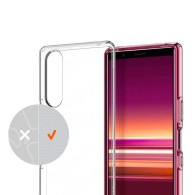 Spigen Liquid Crystalтънък силиконов (TPU) калъф за Sony Xperia 5, Crystal Clear