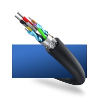 Кабел Ugreen USB 3.0 (female) - USB 3.0 (male) cable extension cord 1m. (10368), Черен