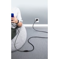 Кабел Ugreen USB 3.0 (female) - USB 3.0 (male) cable extension cord 1m. (10368), Черен