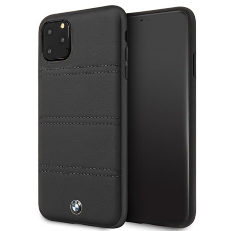 Калъф BMW BMHCN65PELBK iPhone 11 Pro Max  Signature Horizontal Lines