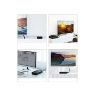 Твърд диск Ugreen HDD 3,5'' hard drive SATA housing case (50422), Черен