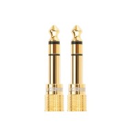 Адаптер Ugreen adapter from 3,5 mm mini jack to 6,3 mm jack (20503), Златист