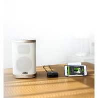 Безжичен високоговорител Ugreen 2RCA / 3,5 mm mini jack Bluetooth 5.0 aptX receiver (40759), Черен