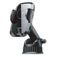 Поставка с функция за безжично зареждане Joyroom Car Mount Dashboard Qi Charger 15W (JR-ZS241), Черен