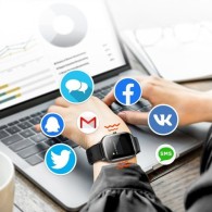 Часовник Joyroom smartwatch 46mm (JR-FT1 Pro), Черен