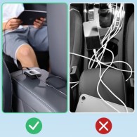 Зарядно за кола Joyroom car charger 2xPD + 2xQC3.0 75W 1,5m (JR-CL05), Черен