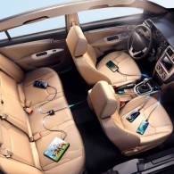 Зарядно за кола Joyroom car charger 2xPD + 2xQC3.0 75W 1,5m (JR-CL05), Черен