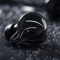 Безжични скушалки Joyroom TWS, LED Display, Waterproof IPX5, Wireless Bluetooth 5.0 (JR-T12), Черен