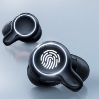 Безжични скушалки Joyroom TWS, LED Display, Waterproof IPX5, Wireless Bluetooth 5.0 (JR-T12), Черен