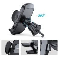 Поставка Joyroom mechanical car phone holder for air vent (JR-ZS259), Черен