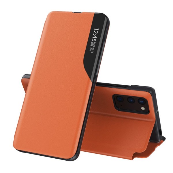 Калъф Eco Leather View Book за Xiaomi Poco M3 orange