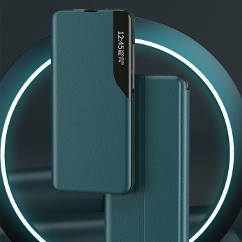 Калъф Eco Leather View Book за Xiaomi Poco M3 blue