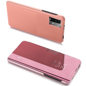 Калъф Clear View за Xiaomi Poco M3 pink